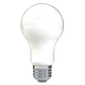 GE Relax 8-pack bulbs in table lamp creating cozy warm ambience