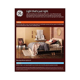 GE Relax BR30 LED bulb brightens recessed fixtures with energy efficiency.