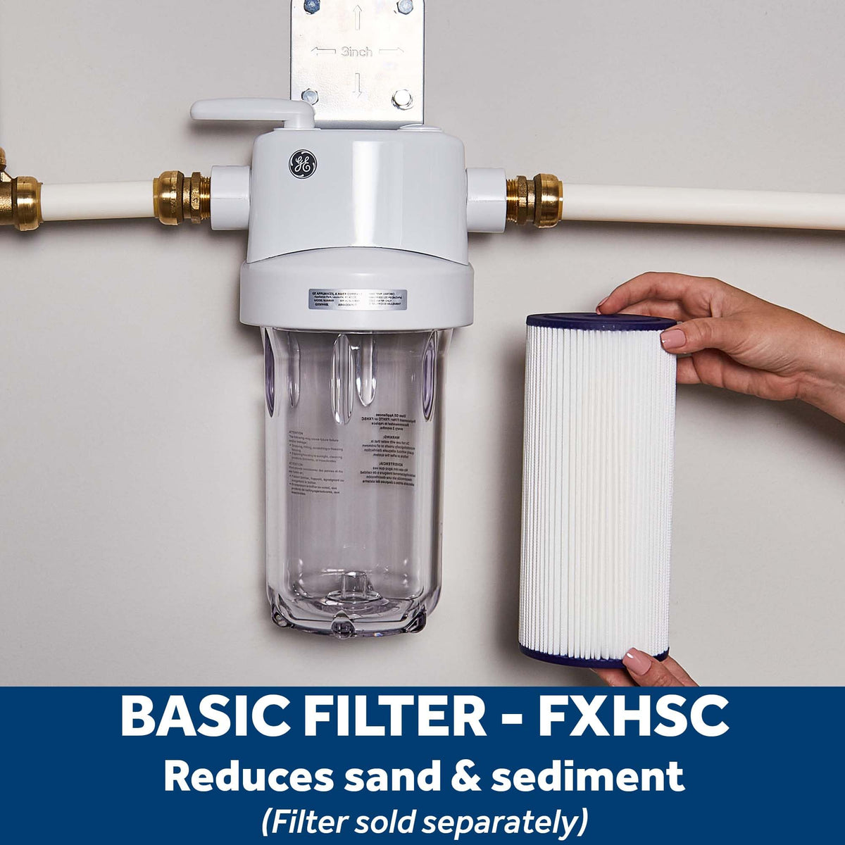 GE remote reminder light detail helps schedule timely filter replacements
