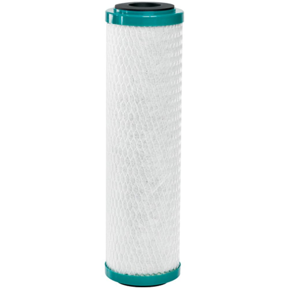 GE FXUVC replacement filter for under-sink use reduces contaminants for fresher-tasting water.