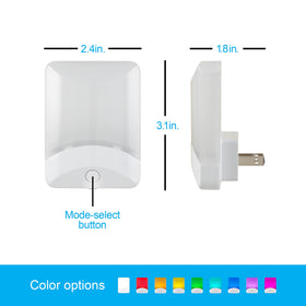 GE soft white night light offers traditional, gentle illumination