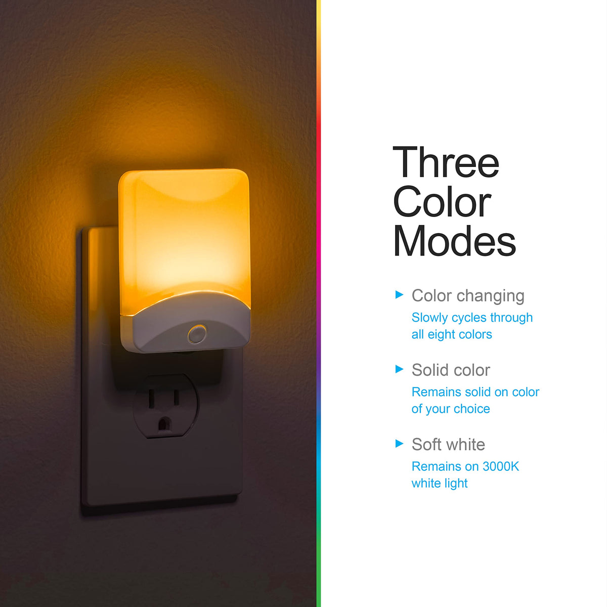 GE solid color night light lets you pick a favorite hue