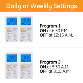 GE SunSmart 7Day timer 3-way install supports multiple switch configurations.