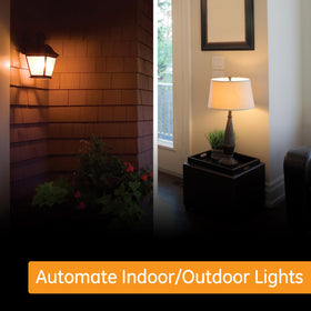 GE SunSmart 7Day timer in-wall install reduces energy waste.