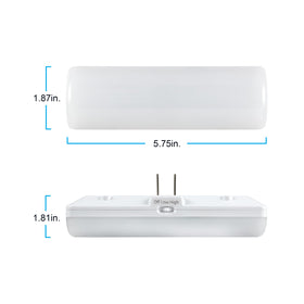 GE Ultrabrite plug-in night light is easy to use for adults and families
