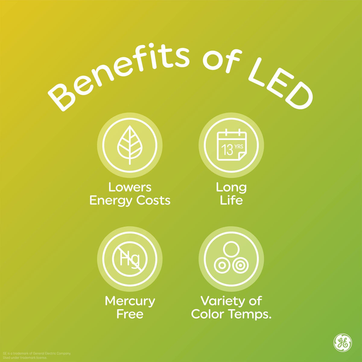 GE Vinta amber ST19 LED bulb suitable for damp locations