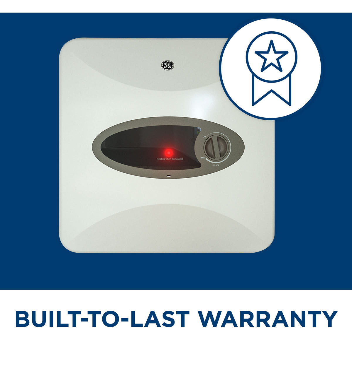 GE unit can be wall- or floor-mounted for flexible installation.