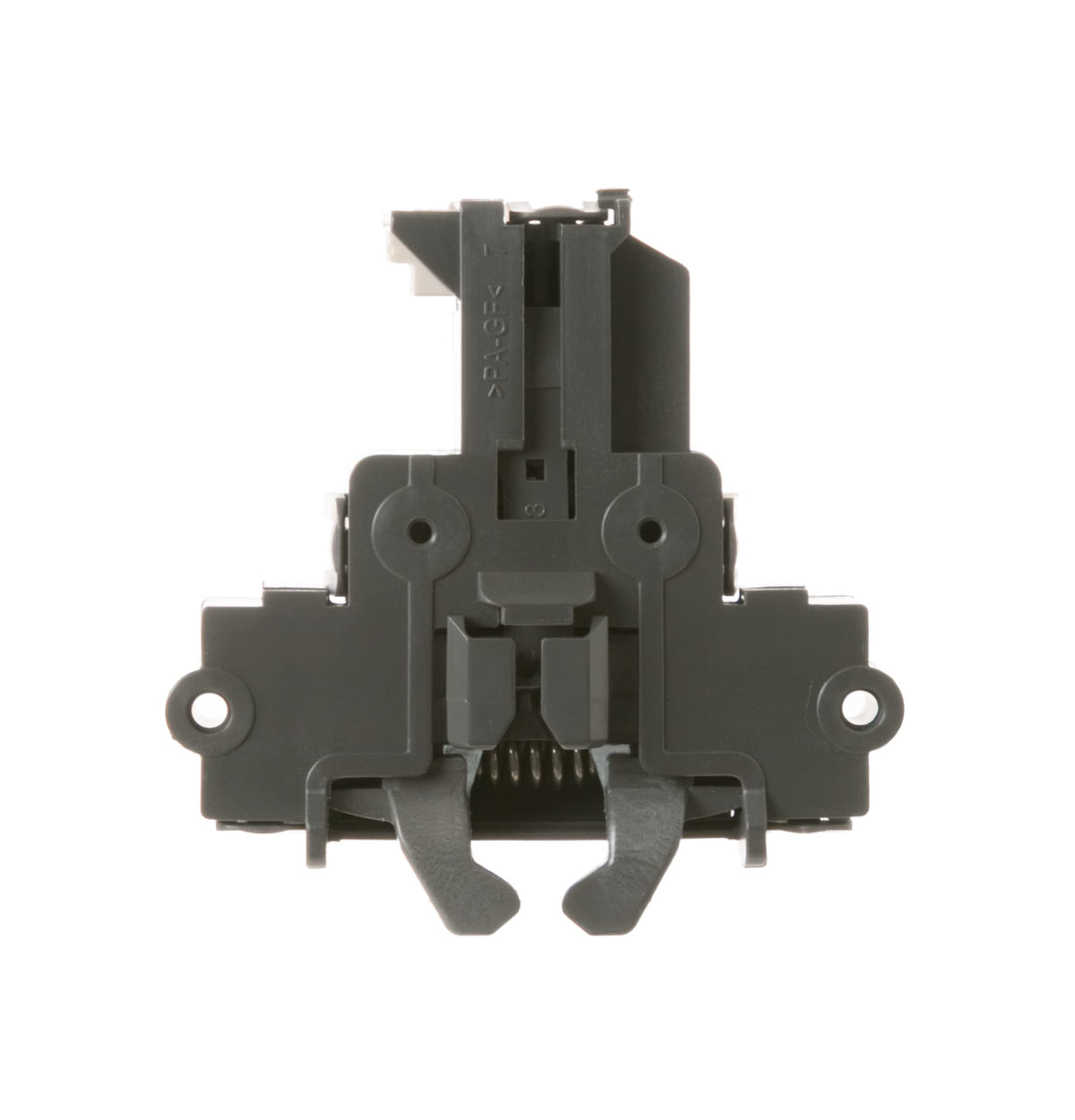 GE WD21X10490 top view shows precise fit for safe and quiet dishwashing