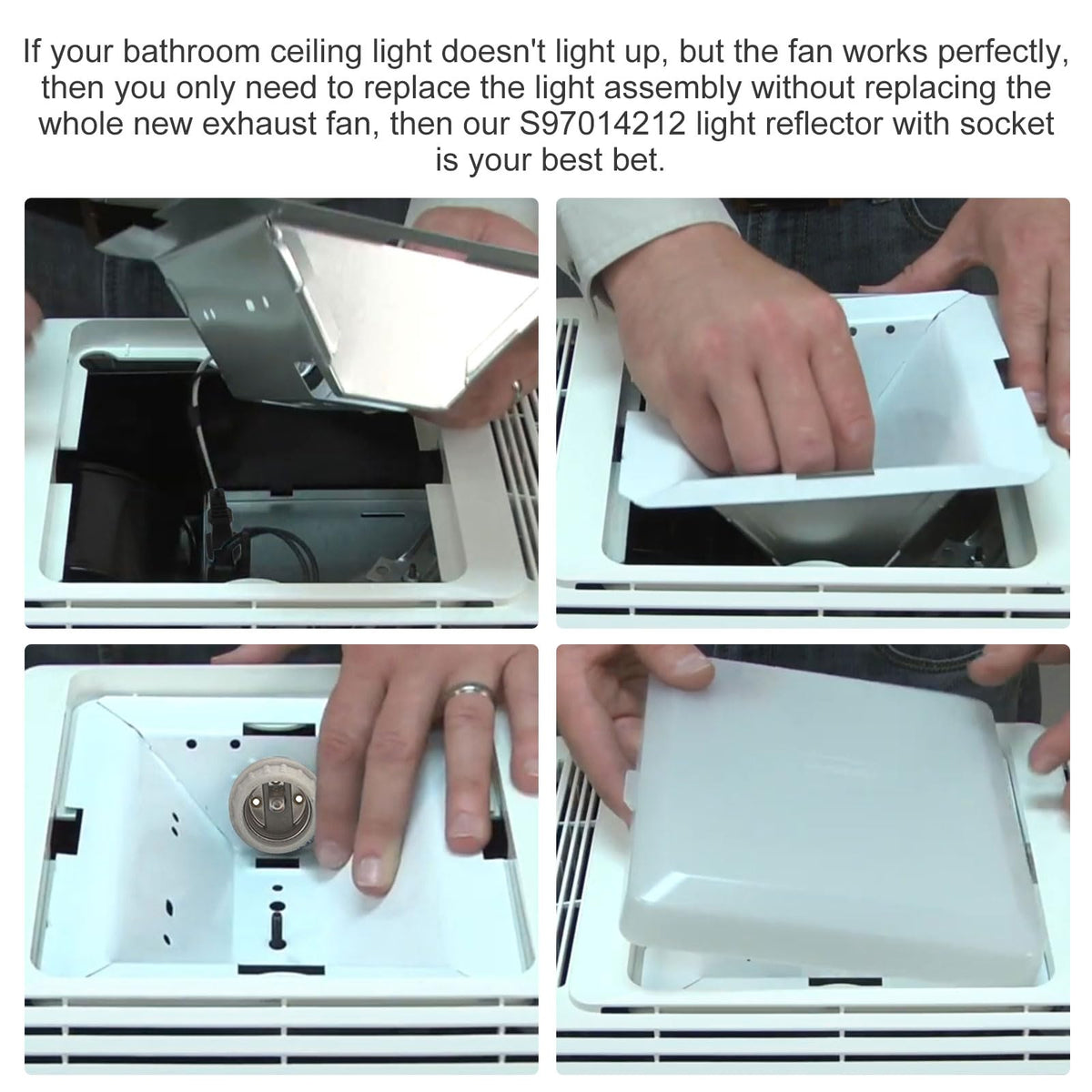 GEAIN S97014212 light assembly replacement is simple and DIY-friendly.