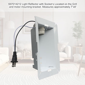 GEAIN S97014212 socket assembly enables easy replacement for Broan NuTone fans.