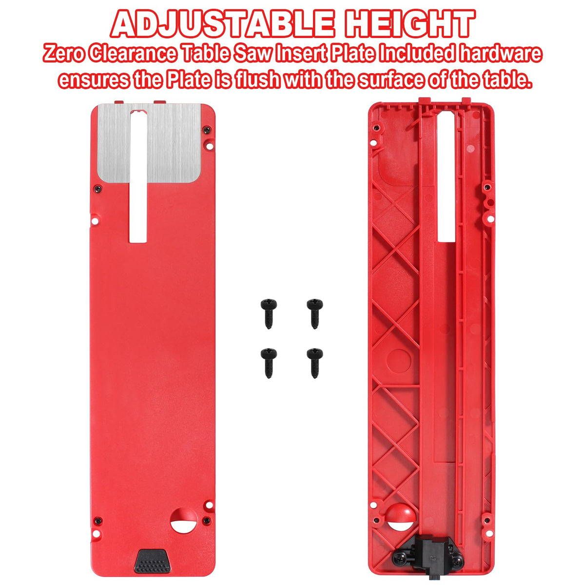 GEAIN STZ6307 dado throat plate minimizes gaps for accuracy