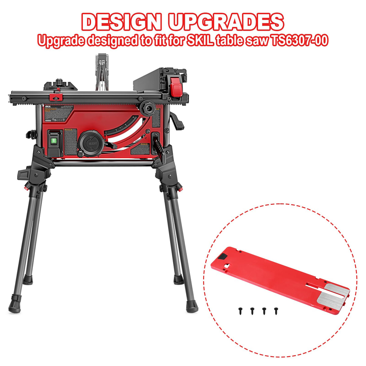 GEAIN STZ6307 quick-release button speeds dado plate changes
