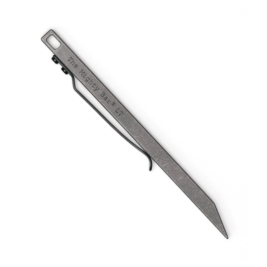 Gear Spool Mighty Bar LT titanium edc pry bar for durable leverage in daily tasks.