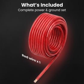 GEARit subwoofer-power-wire-layout demonstrates high-current routing for clean installs.
