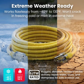 GEARit weather-resistant jacket protects conductors from moisture and sun.