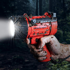 GearLight LED Spotlight 164-meter beam for distant targets and wide-area visibility.