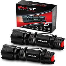 GearLight M3 mini flashlight with pocket clip for quick access outdoors.