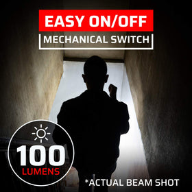 GearLight S100 aluminum-body design resists drops for durable field use.