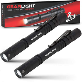 GearLight S100 pocket-clip for quick access and hands-free lighting.