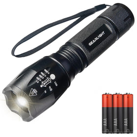 GearLight S1000 bright wide beam illuminates rooms and trails for clear visibility