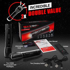 GearLight S1000 two-pack indicates great value for preparedness at home and travel.