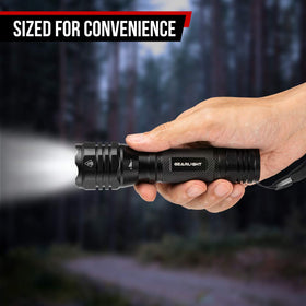 GearLight S1050 zoom-focus flashlight delivers precise lighting on trails