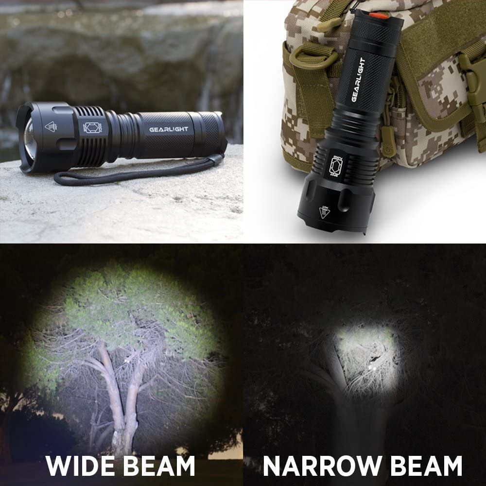 GearLight S1200 ideal for camping setups and night scanning.