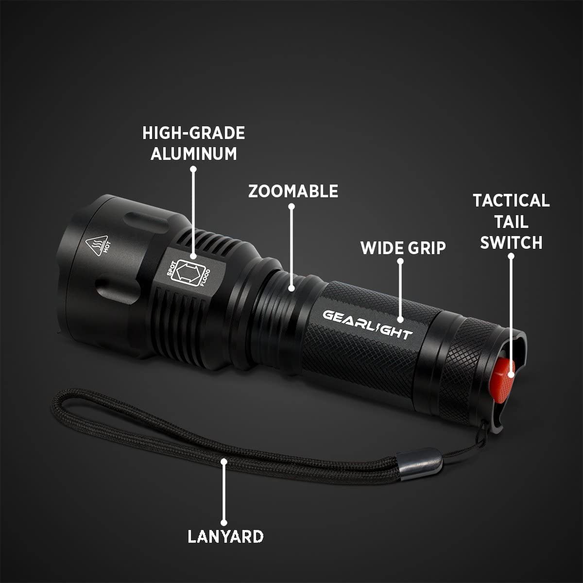 GearLight S1200 water-resistant shell withstands rain during adventures.