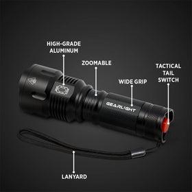 GearLight S1200 water-resistant shell withstands rain during adventures.