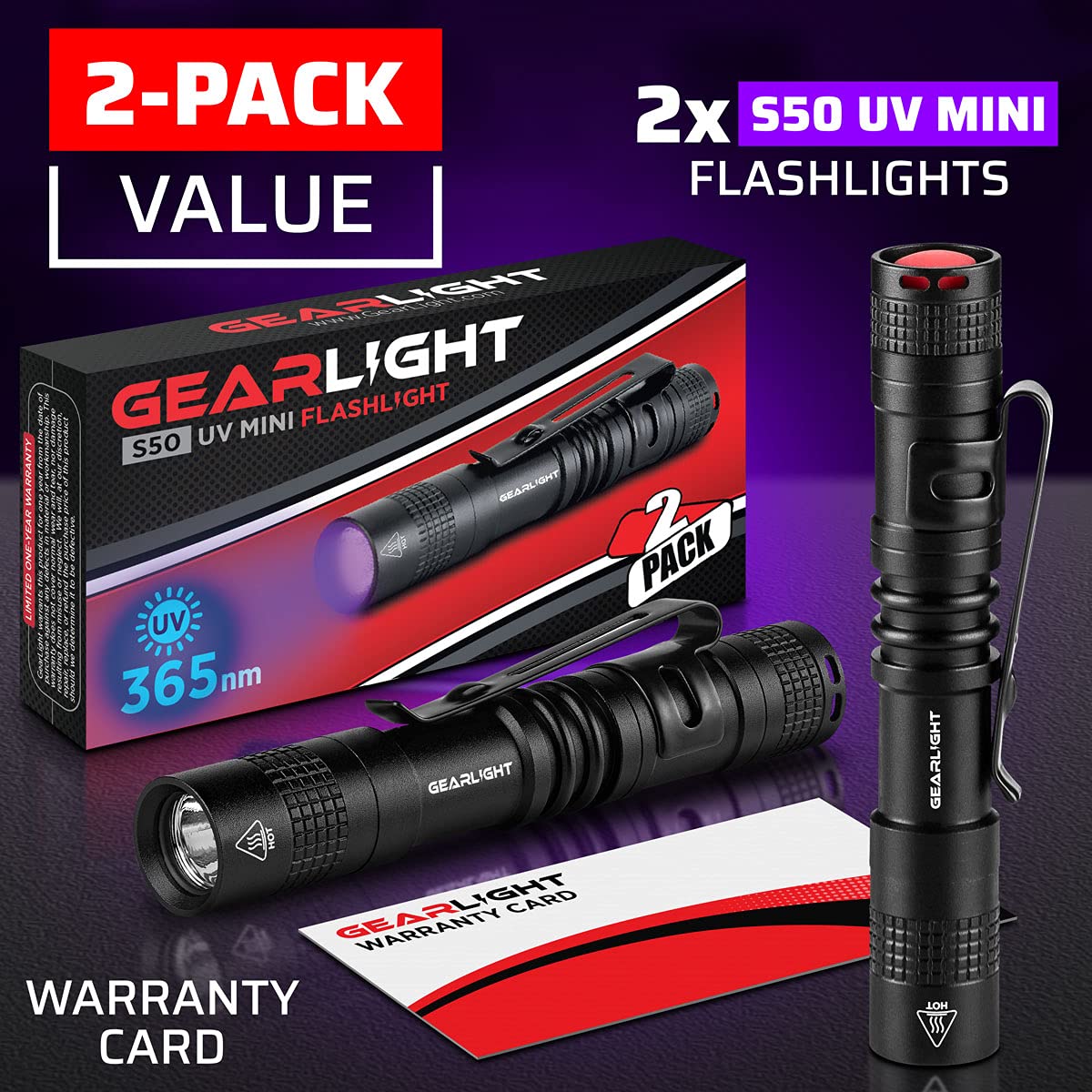GearLight S50 compact pocket clip improves portability