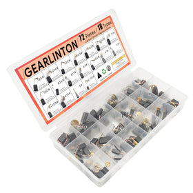GEARLINTON organized packaging keeps brushes protected