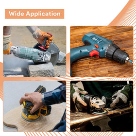 GEARLINTON carbon brush installed in electric drill in use
