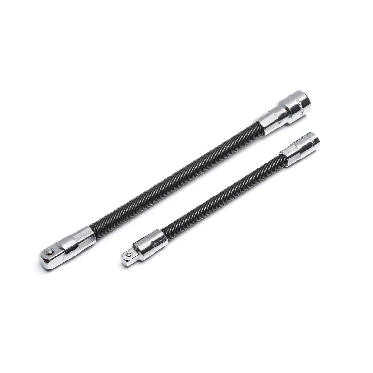 GEARWRENCH flex extension 8in extends reach for angled fasteners in low-torque tasks