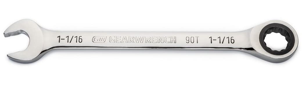 GEARWRENCH 1-1/16 in box-end wrench in tight spaces for a firm grip.
