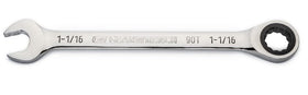 GEARWRENCH 1-1/16 in box-end wrench in tight spaces for a firm grip.