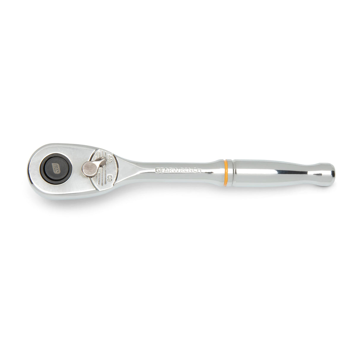 GEARWRENCH 1/4-inch teardrop ratchet for tight spaces and precise control