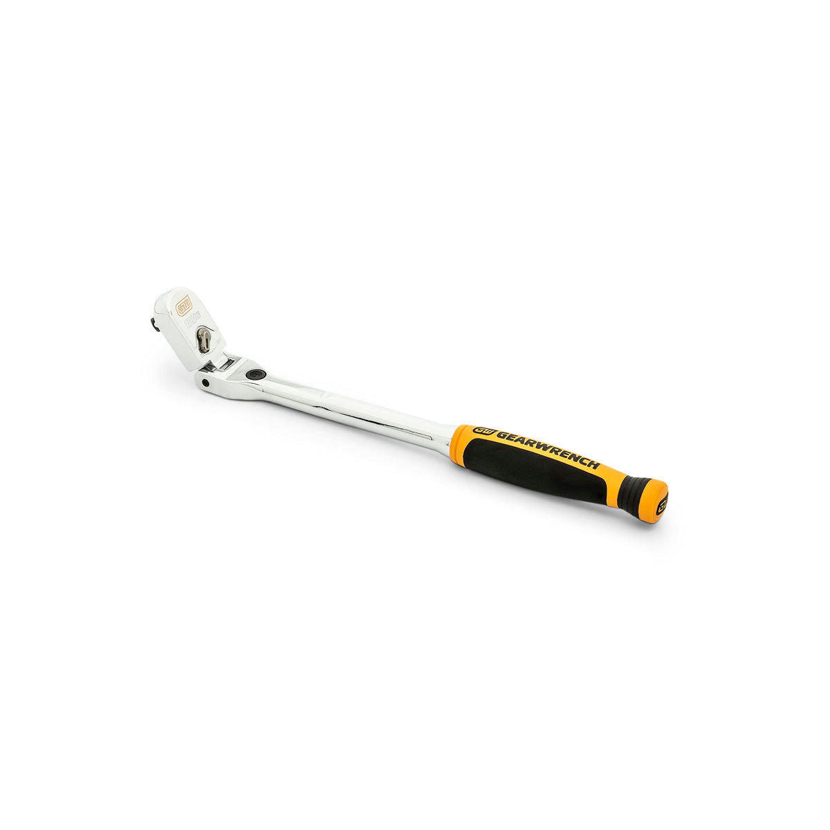 GEARWRENCH 81055 nine-position locking flex head enables versatile access.