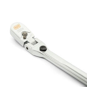 GEARWRENCH 81055 compact head improves access to hard-to-reach fasteners.