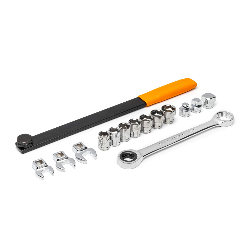 GearWrench 3680D serpentine belt tool with long bar offering extended reach