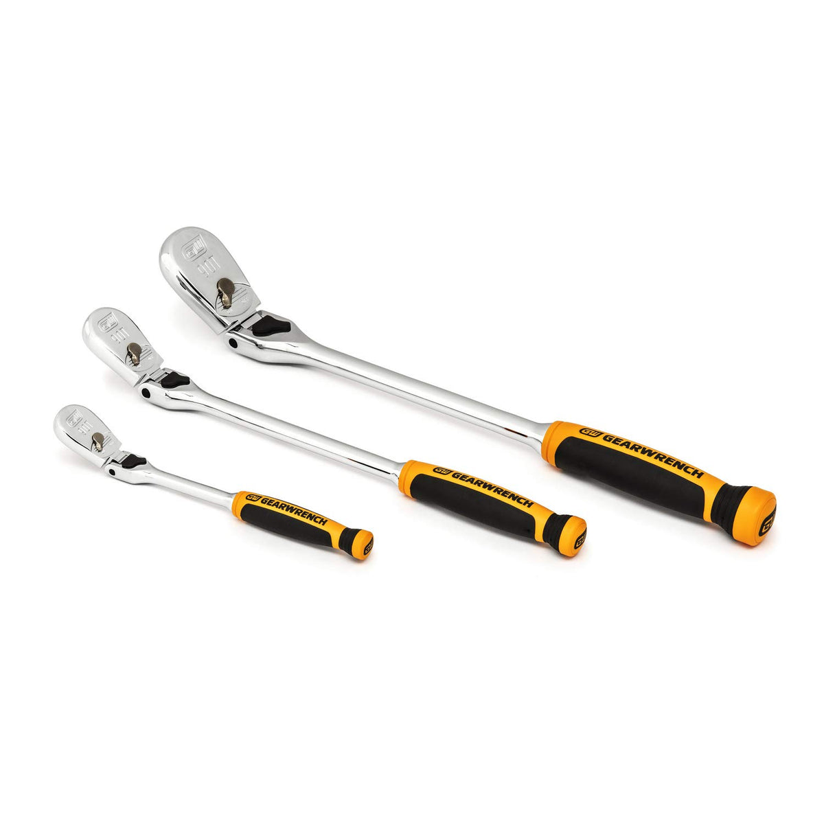 GEARWRENCH 3/8in drive ratchet with 90-tooth gearing for smooth turning