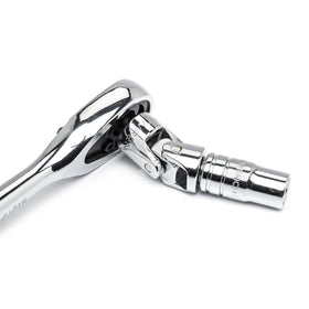 GEARWRENCH 80300P thumb wheel ratchet for easy adjustments with one hand.