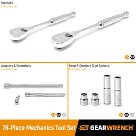 GearWrench 80948 12-point sockets for versatile fastener fits