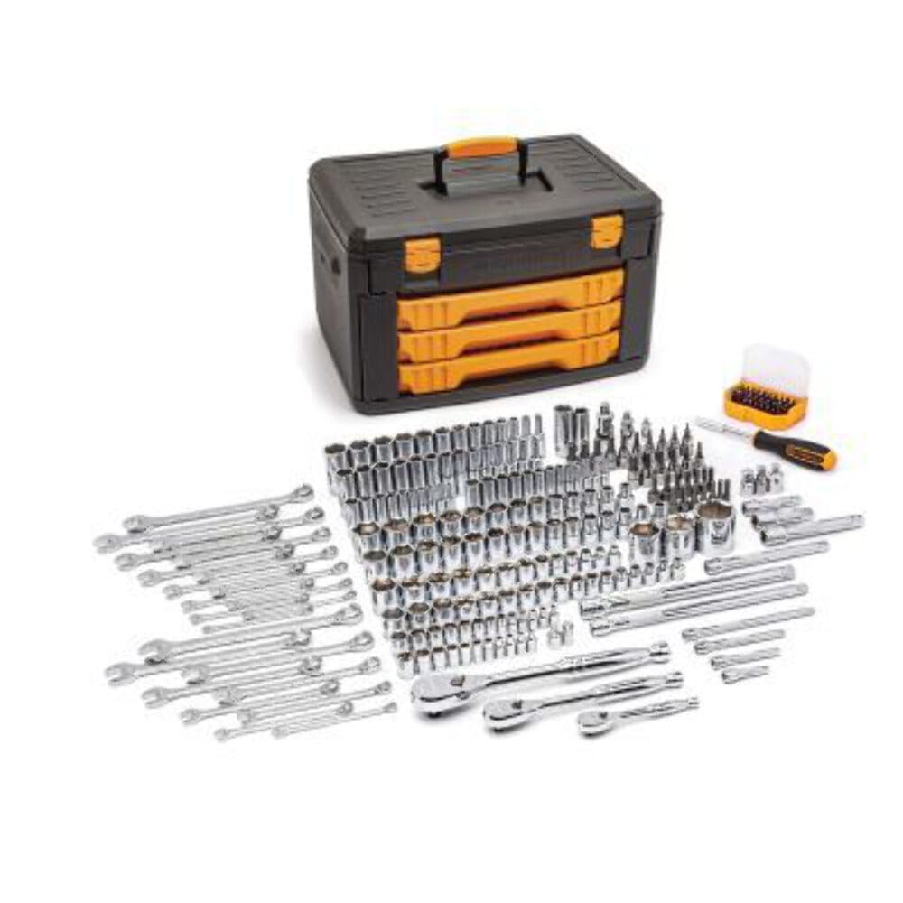 GEARWRENCH 80966 243-piece tool set in box for organized storage and quick access