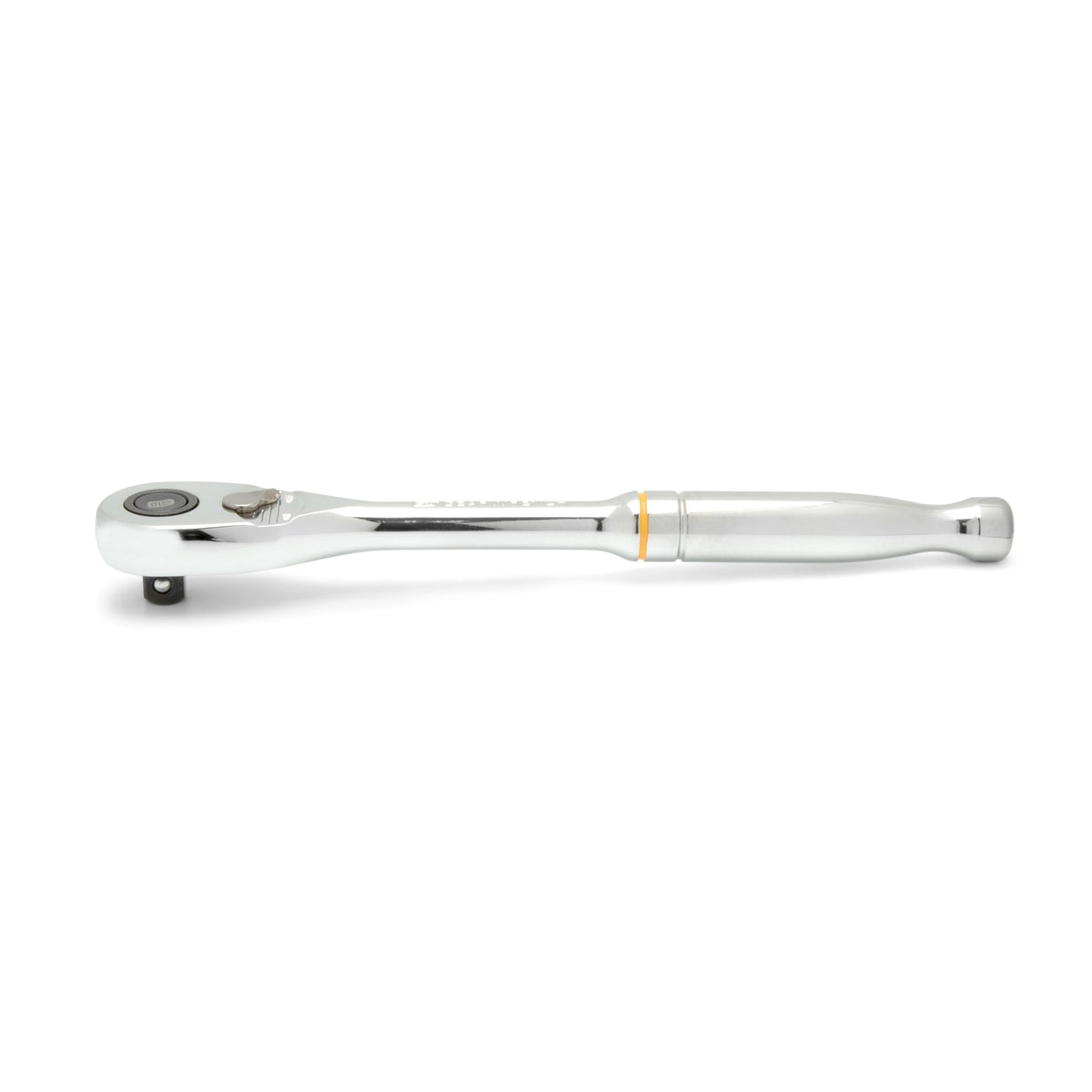 GEARWRENCH 81218T quick-release button keeps sockets secure during use.