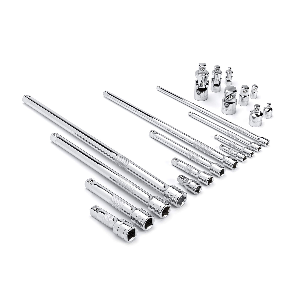 GearWrench 81315A-07 extension for 1/4 in drive improves reach in tight spots.