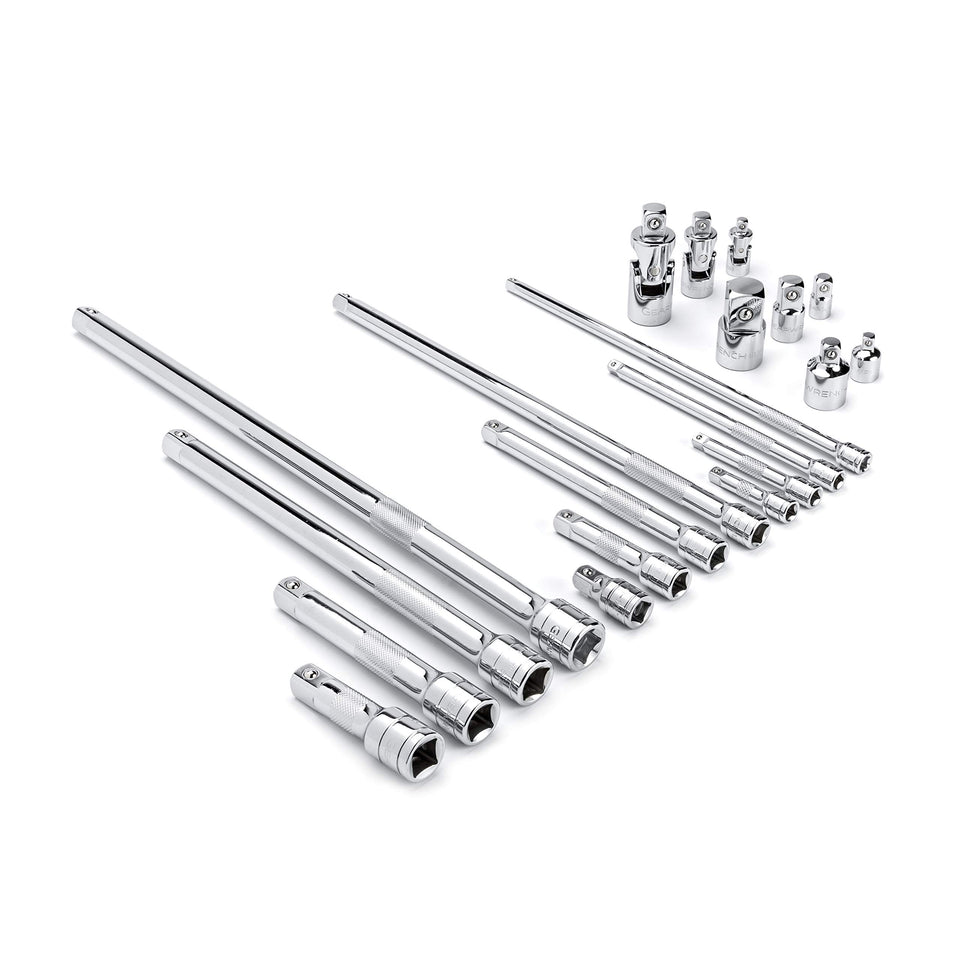GearWrench 81315A-07 extension for 1/4 in drive improves reach in tight spots.