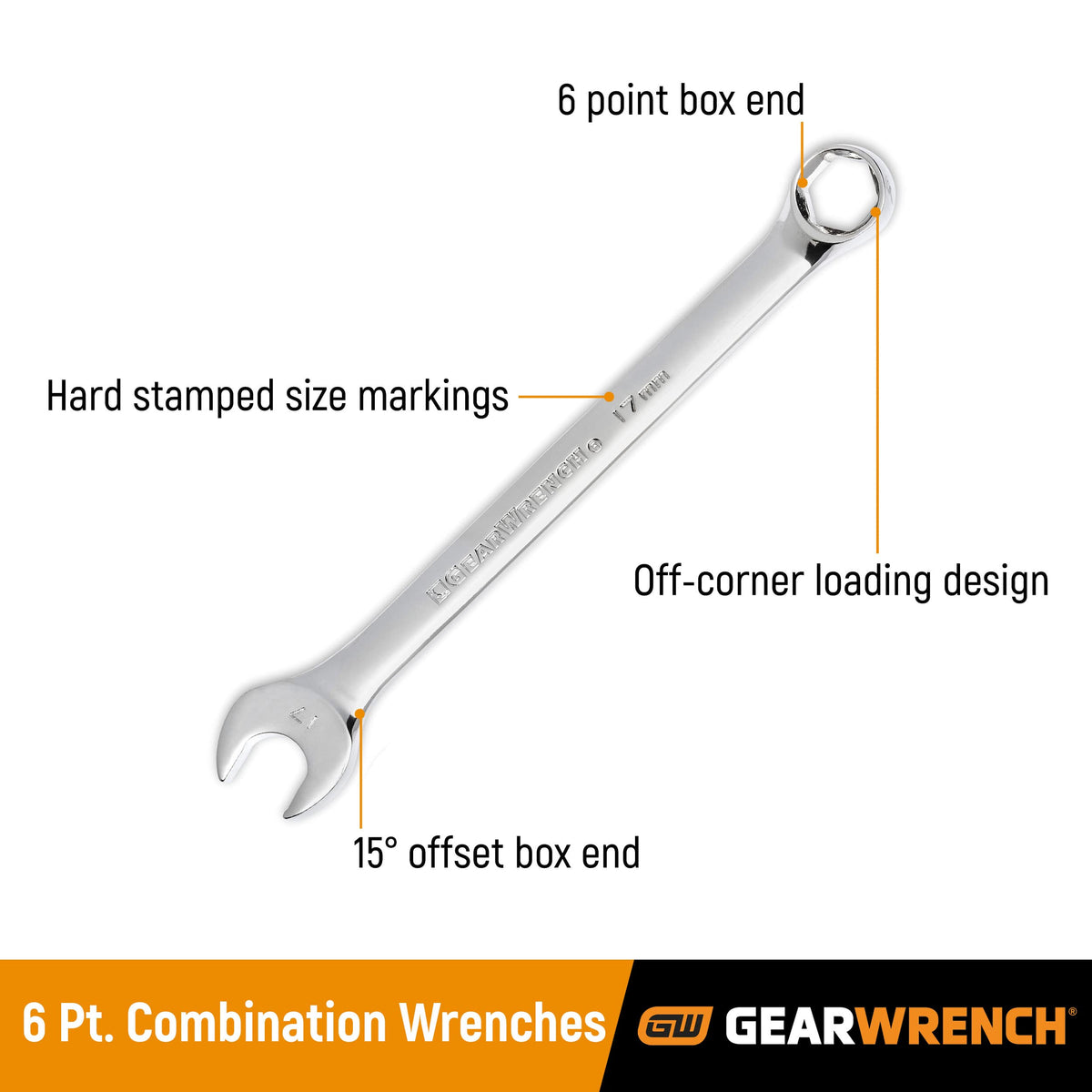 GearWrench 81780D off-corner loading design improves grip and reduces rounding