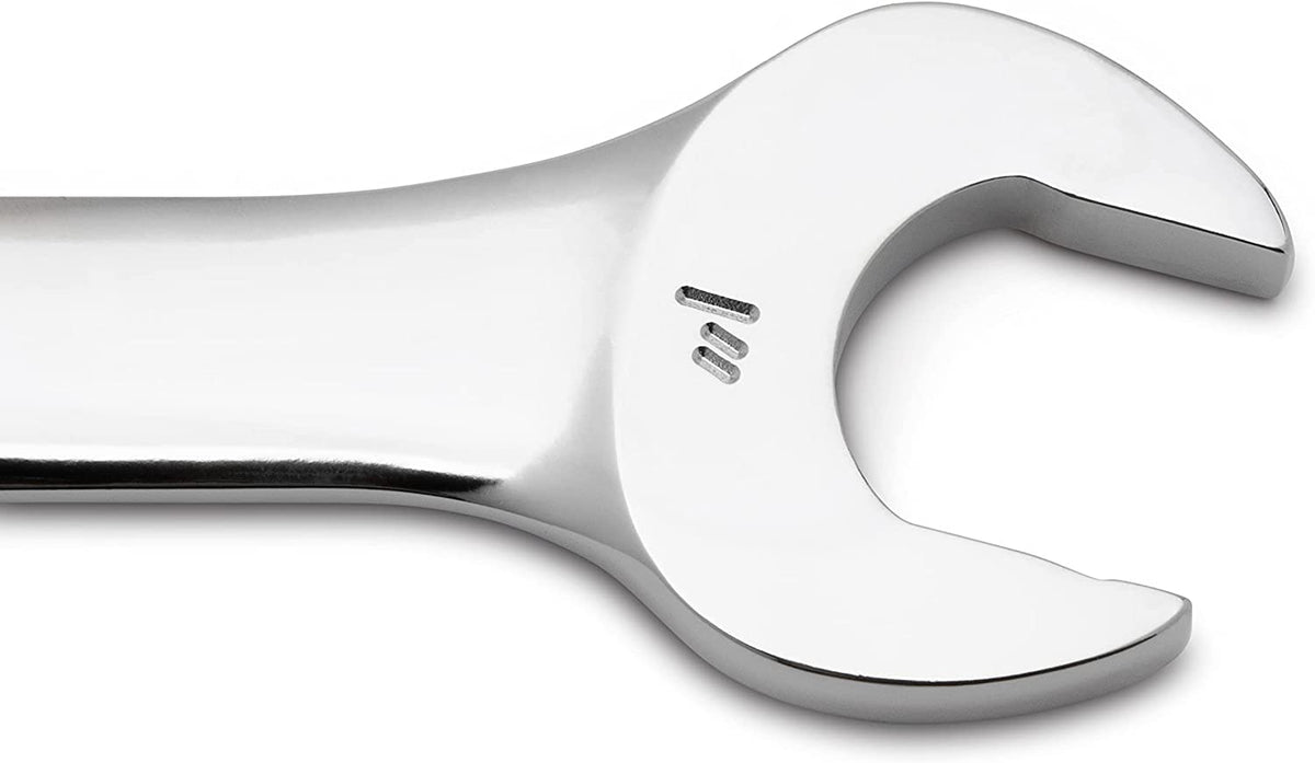 GearWrench 81923 6-point box end ensures secure fit on hex nuts