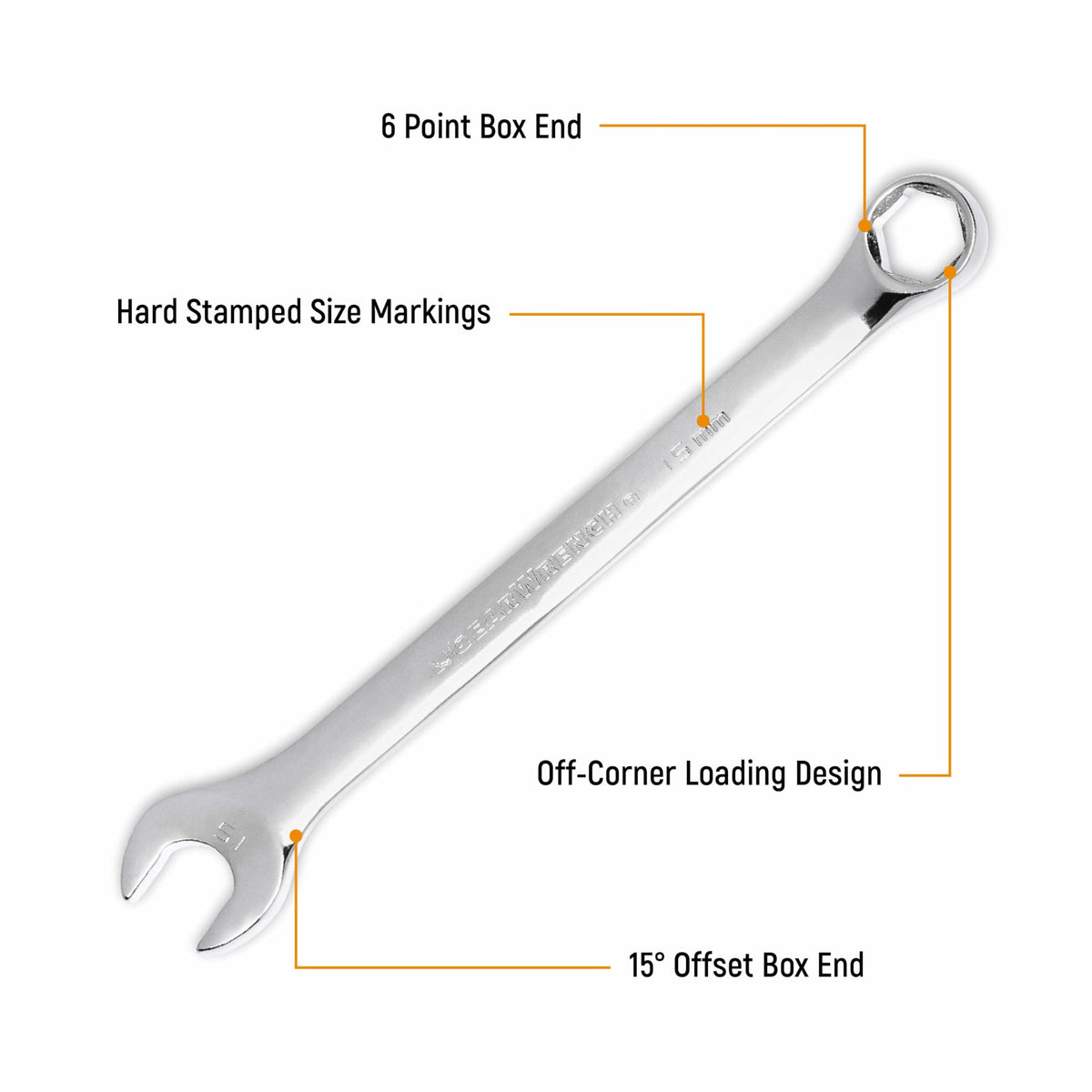 GearWrench 81923 side view highlights compact profile for tight-space work