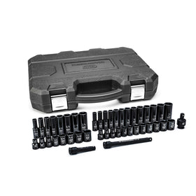 GearWrench 84916N 44-piece 3/8-drive socket set for versatile fastener work.